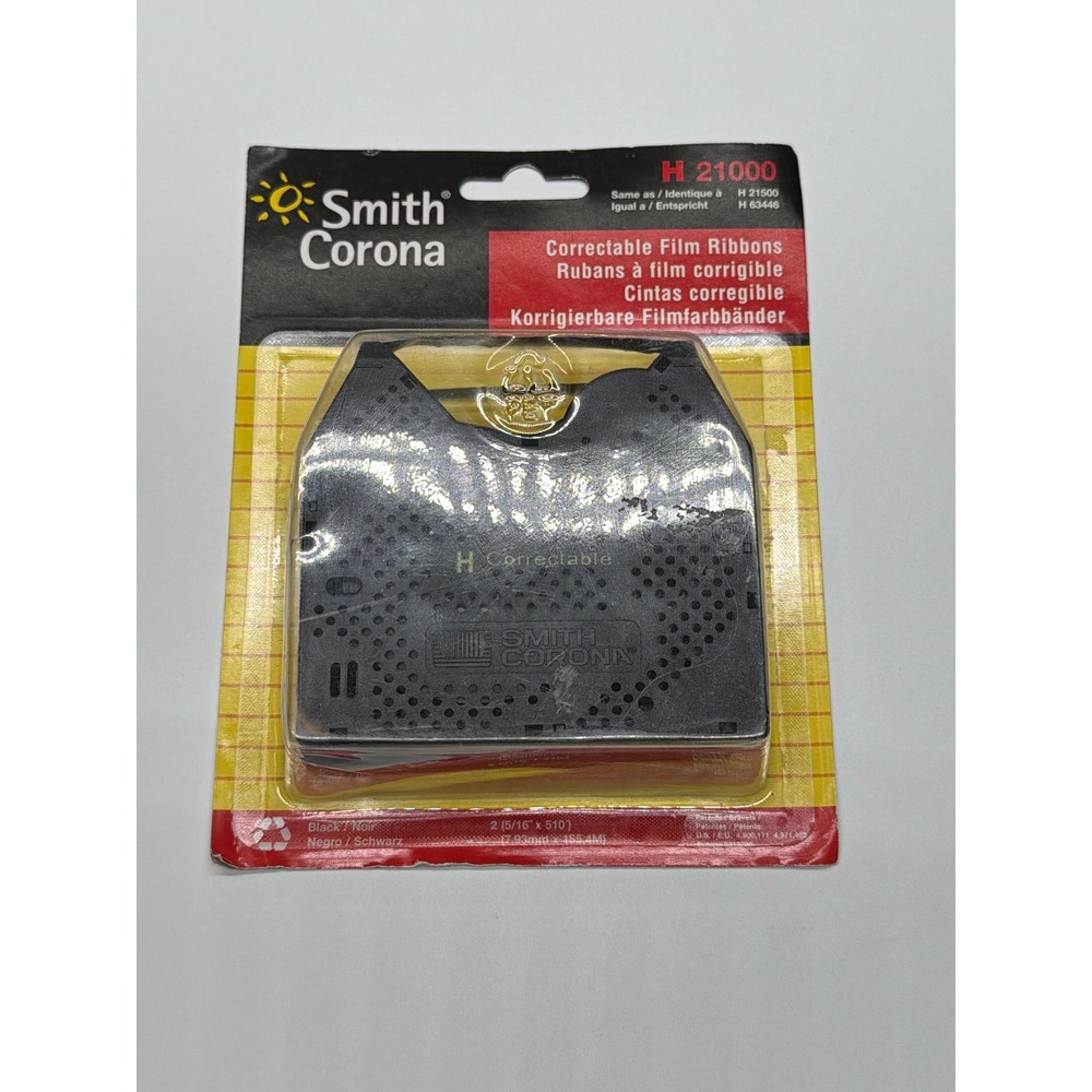 Smith Corona H21000 Correctable Film Ribbons Black‎ Typewriter Ribbon New